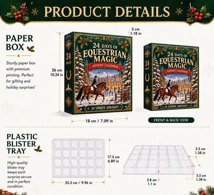 Equestrian Advent Calendar – 24 Days of Horse Riding Surprises