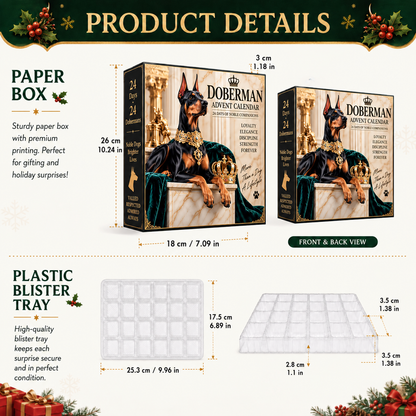 Doberman Advent Calendar 2026 – 24 Days of Noble Companions