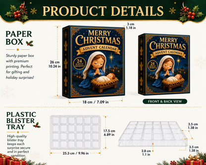 2026 Holy Night Advent Calendar – 24 Days of Nativity Wonder