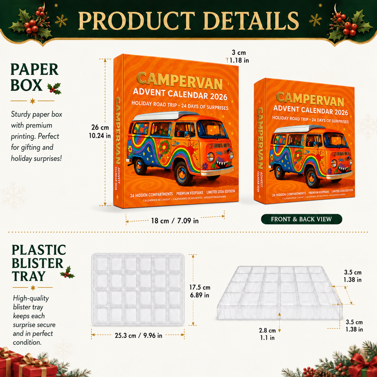 2026 Campervan Advent Calendar – 24 Vintage Road Trip Surprises