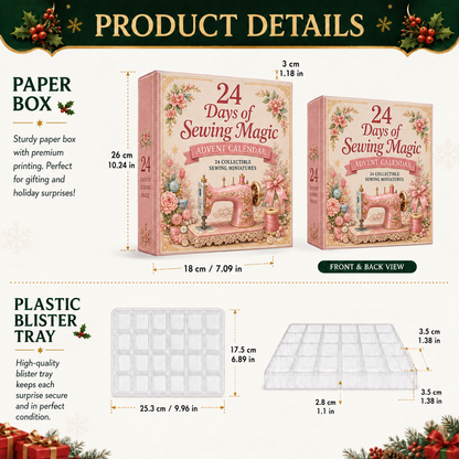 Sewing Advent Calendar 2026 – 24 Days of Sewing Magic & Charm