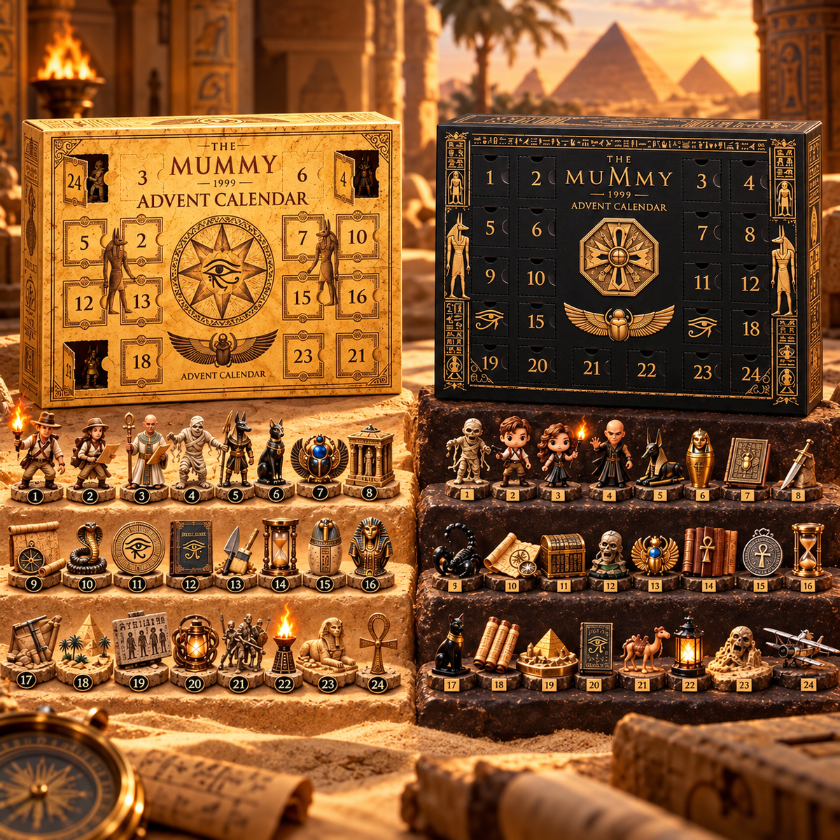 Hamunaptra Advent Calendar – 24 Ancient Egyptian Mysteries