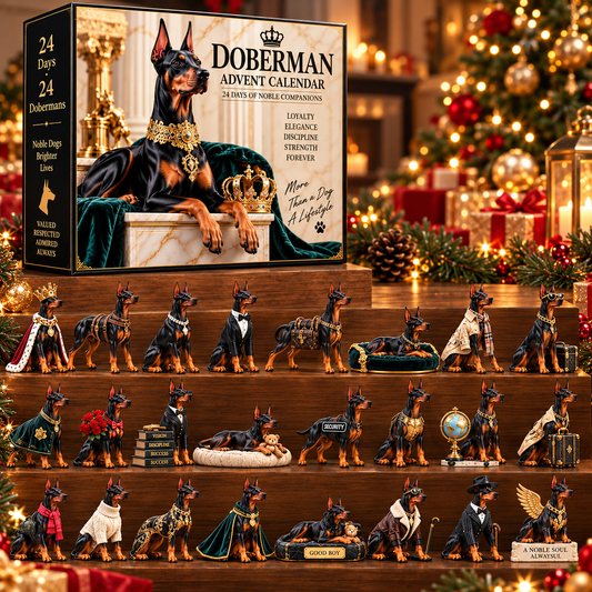 Doberman Advent Calendar 2026 – 24 Days of Noble Companions