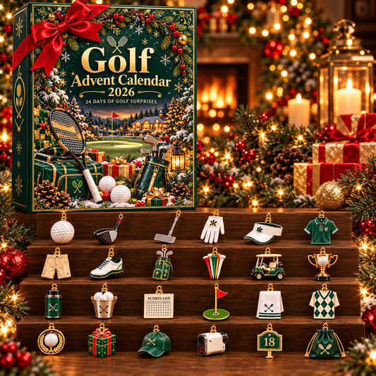 Golf Advent Calendar 2026 – 24 Christmas Golf Ornaments