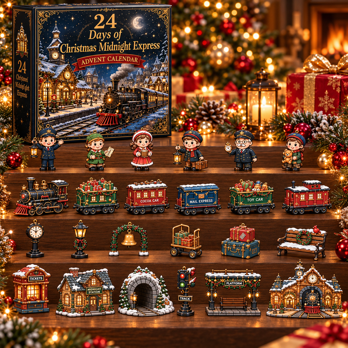 Christmas Village Advent Calendar – 24 Days of Festive Surprises