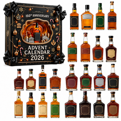160th Anniversary Advent Calendar 2026 – 24 Vintage Bottle Ornaments