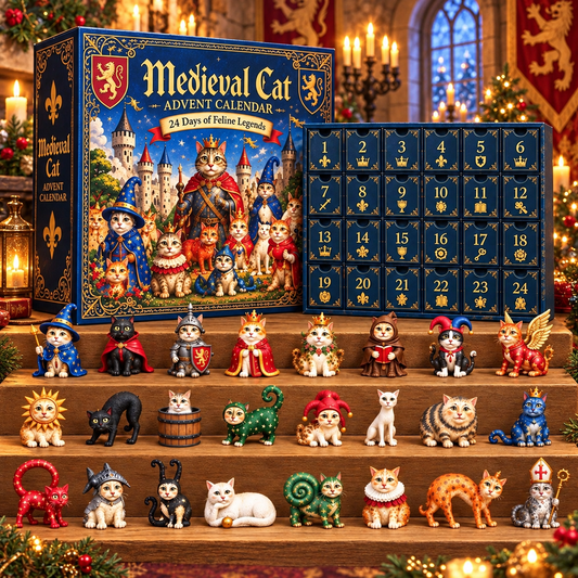 Ugly Medieval Cats Advent Calendar – 24 Days of Feline Legends