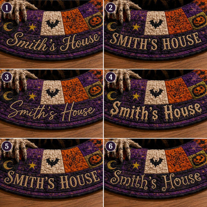 3D Mummy Halloween Round Rug