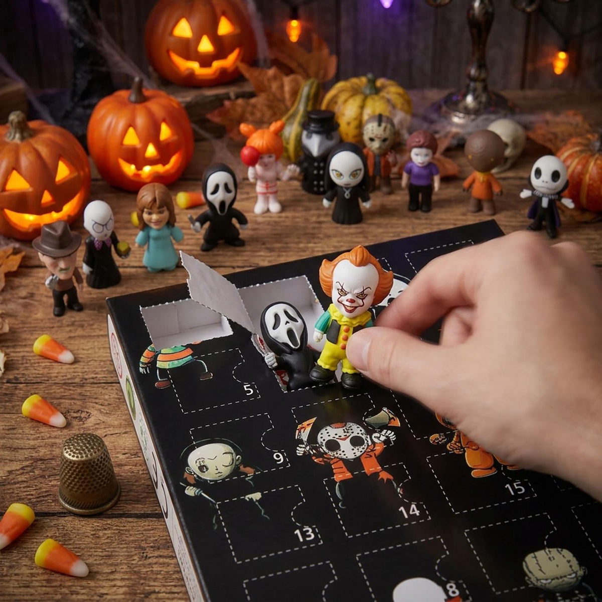 Horror Advent Calendar 2026, 24 Days 3D Mini Figures