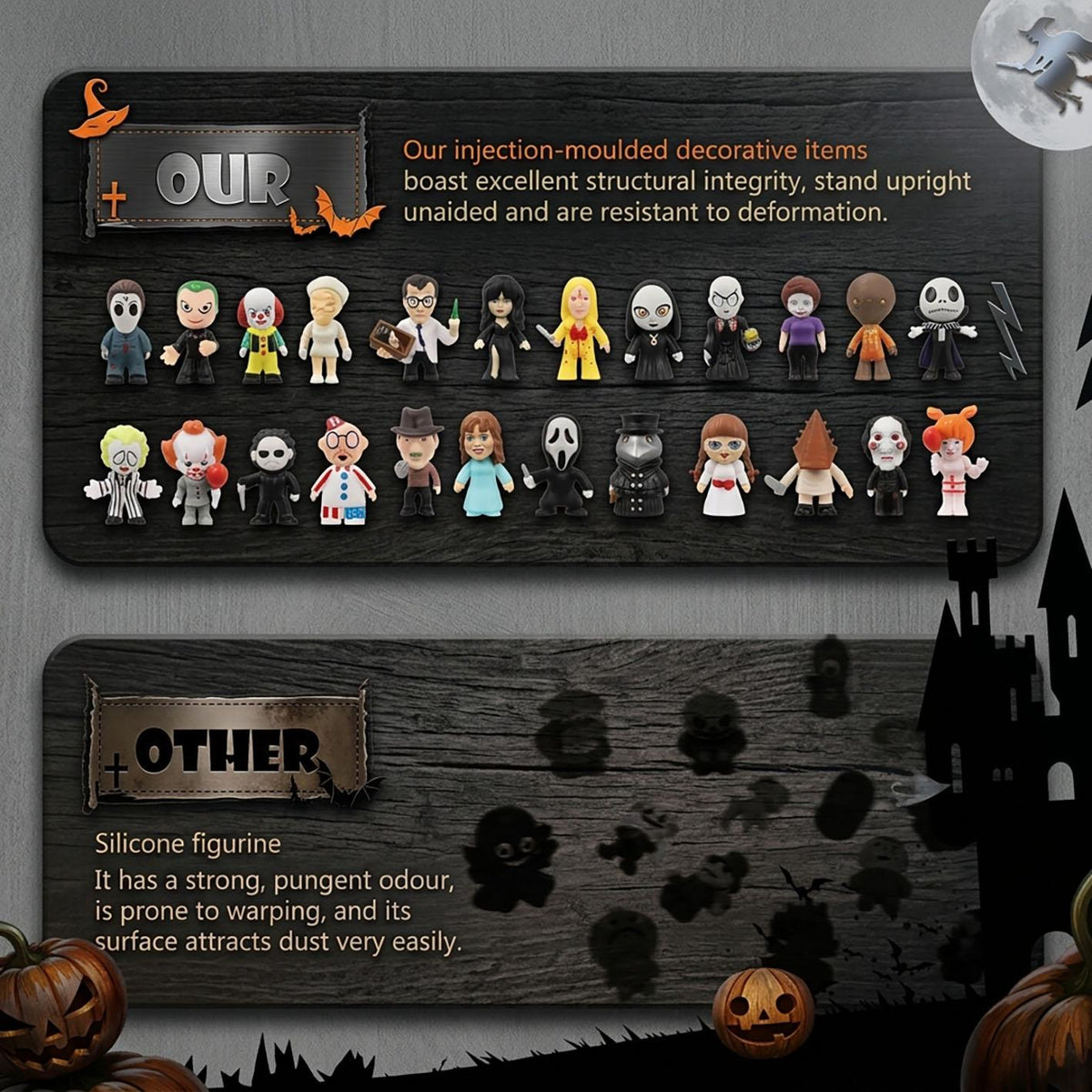 Horror Advent Calendar 2026, 24 Days 3D Mini Figures