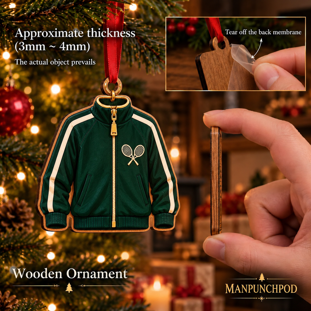 Tennis Advent Calendar 2026 – 24 Tennis-Themed Christmas Ornaments