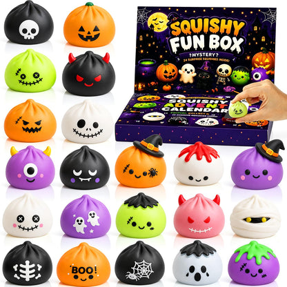 Halloween Advent Calendar 2026, Halloween Mochi Countdown Advent Calendar for Adults