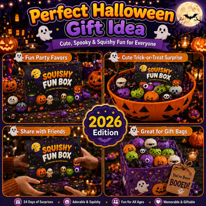 Halloween Advent Calendar 2026, Halloween Mochi Countdown Advent Calendar for Adults