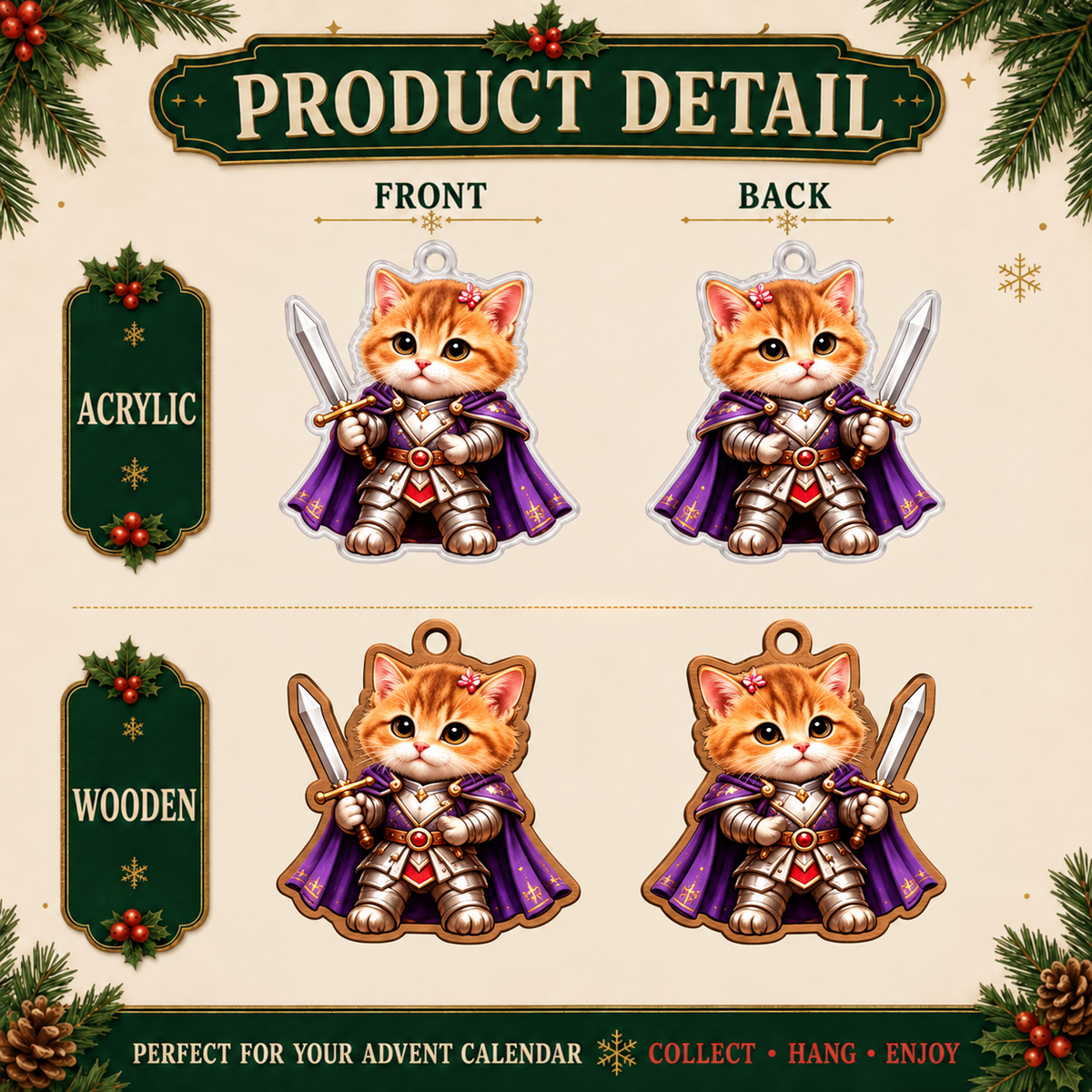 Kitten Knight Advent Calendar – 24 Days of Medieval Cat Magic