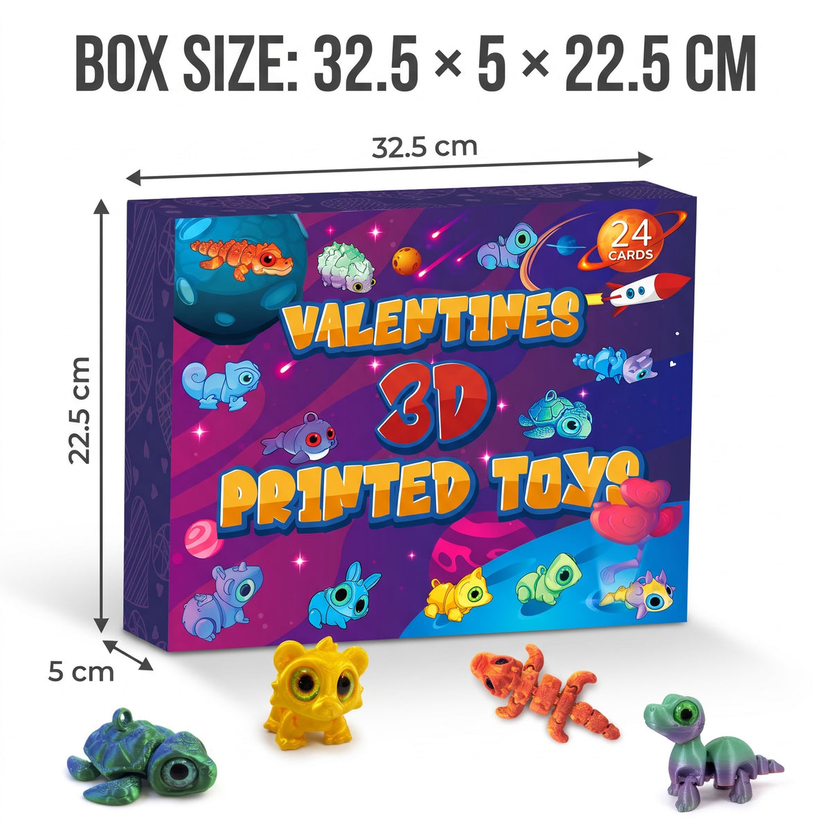 3D Animal Blind Box Advent Calendar – 24 Days of Wild Surprises