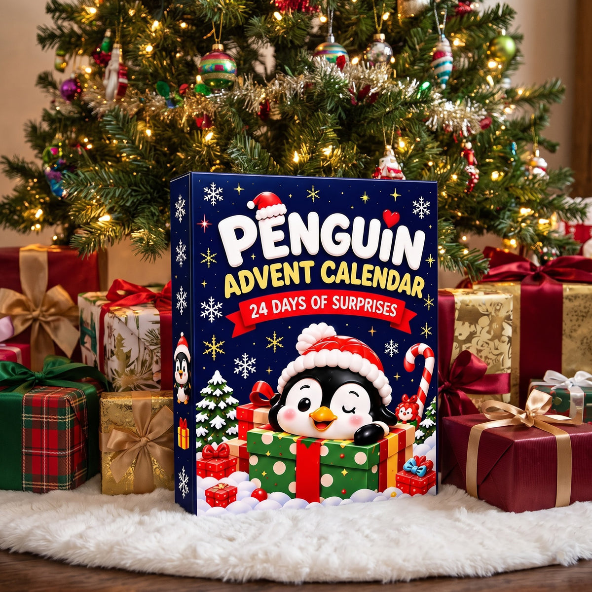 2026 Penguin Advent Calendar – 24 Cute Christmas Penguin Ornaments