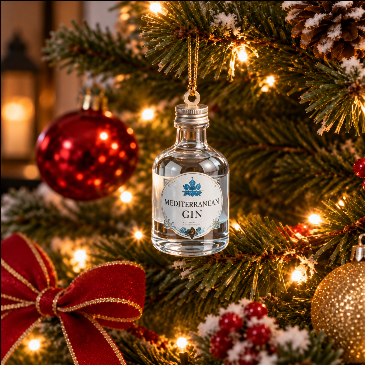 2026 Gin Advent Calendar – 24 Botanical Bottle Ornaments