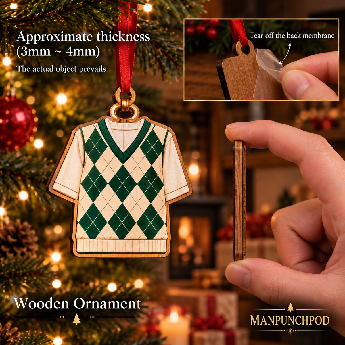 Golf Advent Calendar 2026 – 24 Christmas Golf Ornaments