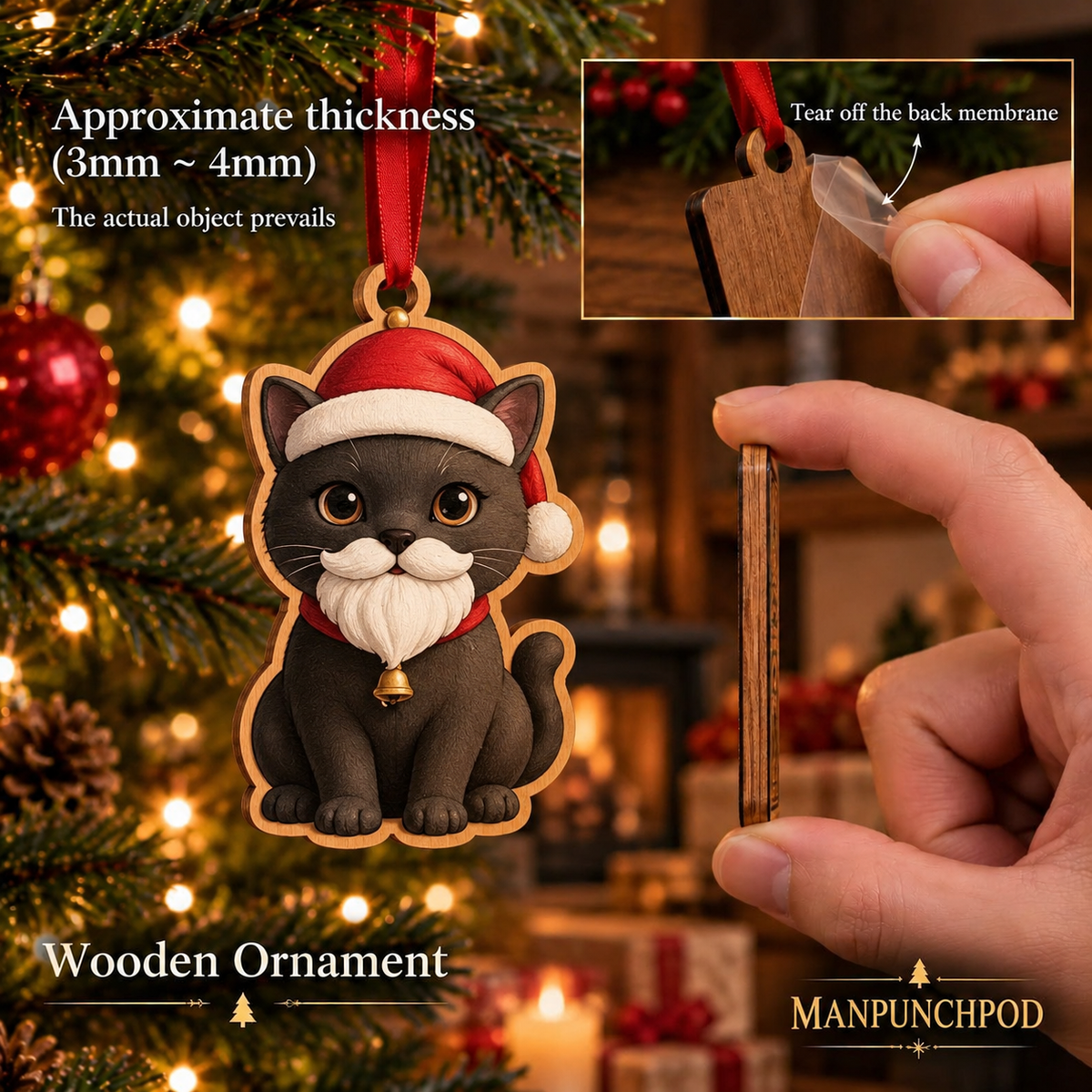 Christmas Cat Advent Calendar – 24 Festive Kitty Ornaments