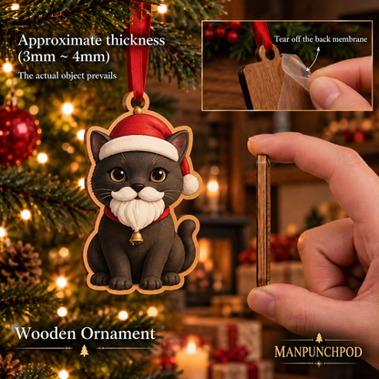Christmas Cat Advent Calendar – 24 Festive Kitty Ornaments