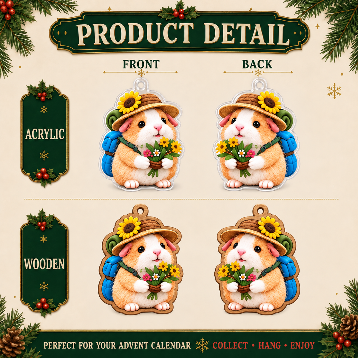 2026 Guinea Pig Advent Calendar – 24 Cute Camping Adventures