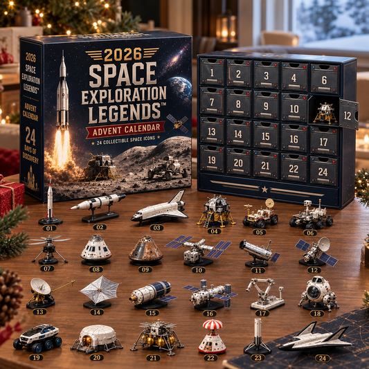 2026 Space Exploration Legends Advent Calendar - 24 Days of Space Missions, 24 Collectible Surprises