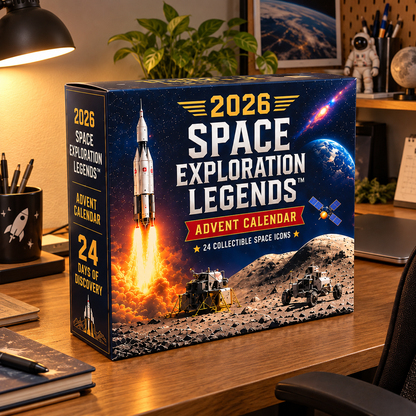 2026 Space Exploration Legends Advent Calendar - 24 Days of Space Missions, 24 Collectible Surprises