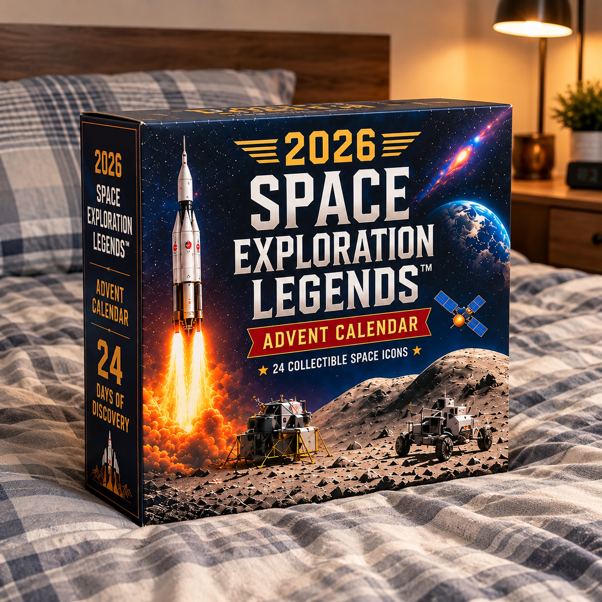 2026 Space Exploration Legends Advent Calendar - 24 Days of Space Missions, 24 Collectible Surprises