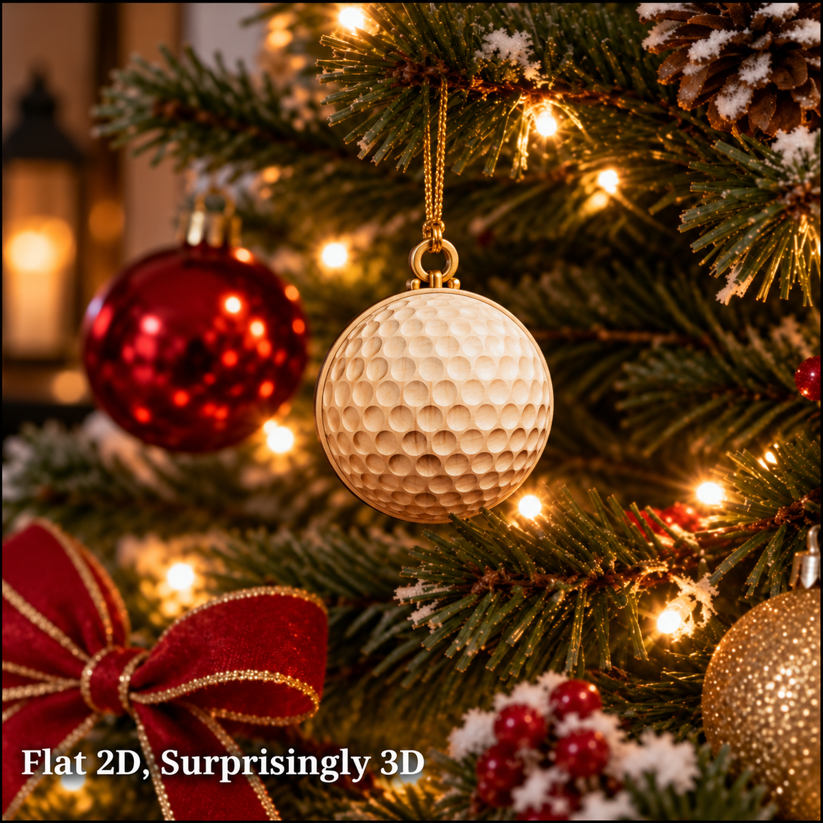 Golf Advent Calendar 2026 – 24 Christmas Golf Ornaments
