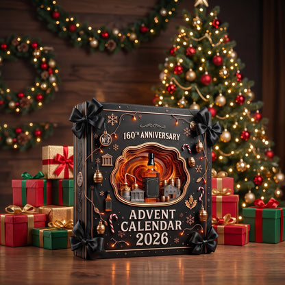 160th Anniversary Advent Calendar 2026 – 24 Vintage Bottle Ornaments