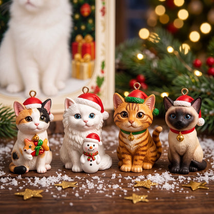 Christmas Cat Advent Calendar – 24 Festive Kitty Ornaments