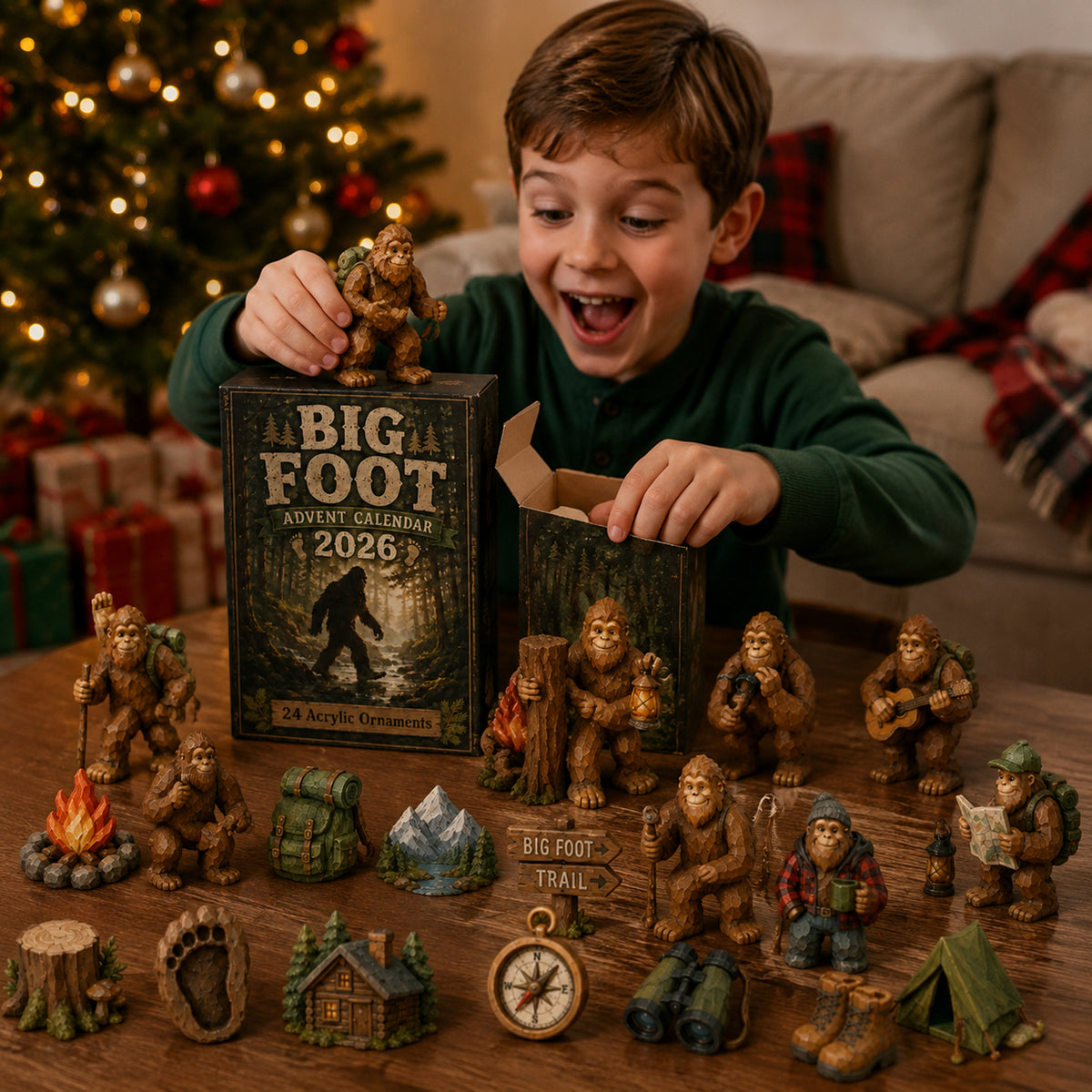 2026 Bigfoot Camping Advent Calendar – 24 Wilderness Surprises