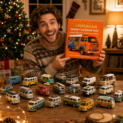 2026 Campervan Advent Calendar – 24 Vintage Road Trip Surprises