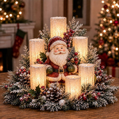 Christmas Flameless LED Candles – 7 Festive Holiday Centerpiece Styles