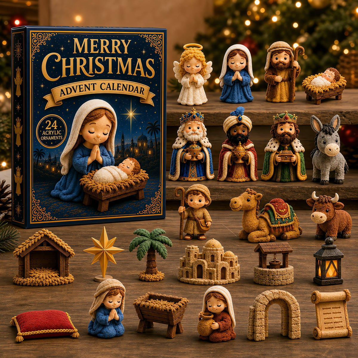 2026 Holy Night Advent Calendar – 24 Days of Nativity Wonder