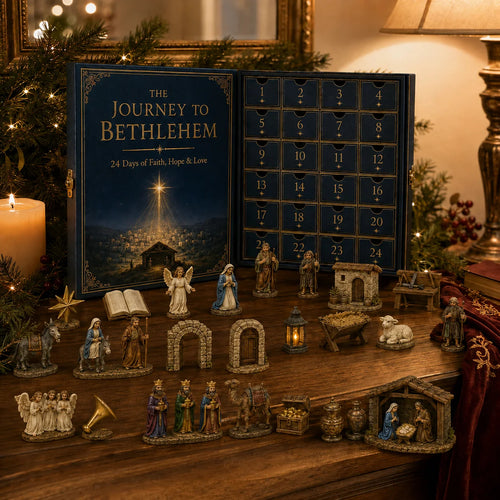 2026 Journey to Bethlehem Advent Calendar – 24 Nativity Treasures