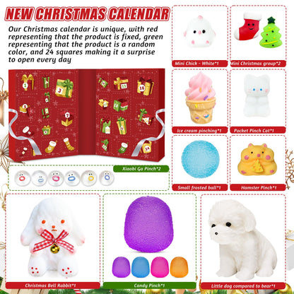 Advent Calendar 2026, 24 Days of Christmas Countdown Calendar