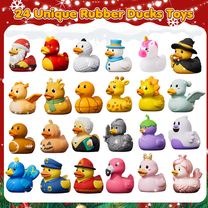 Rubber Duck Advent Calendar 2026 – 24 Day Christmas Countdown for Kids