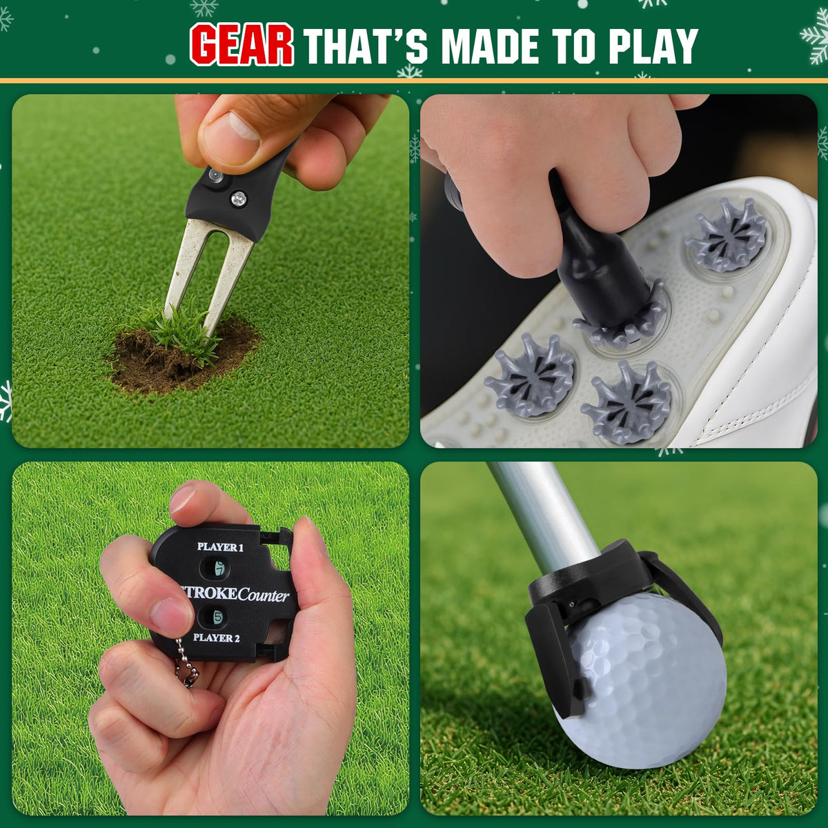 Golf Advent Calendar 2026 for Men, 24 Day Golf Christmas Countdown