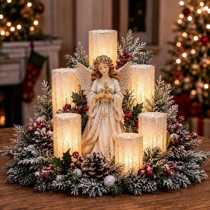 Christmas Flameless LED Candles – 7 Festive Holiday Centerpiece Styles