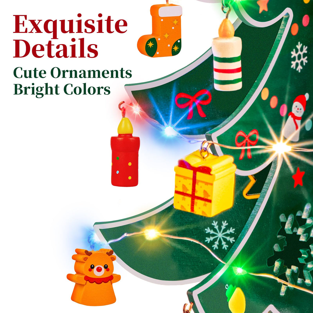 Christmas Tree Advent Calendar 2026 for Kids Adults, 24 Day Countdown Gift