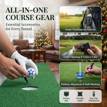 Golf Advent Calendar 2026, 24 Day Golf Accessories Christmas Countdown