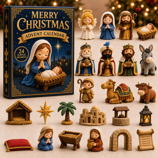 2026 Holy Night Advent Calendar – 24 Days of Nativity Wonder