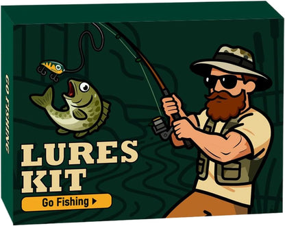 Free Shipping🎣 Christmas Fishing Advent Calendar – 24-Day Fishing Bait Countdown Gift