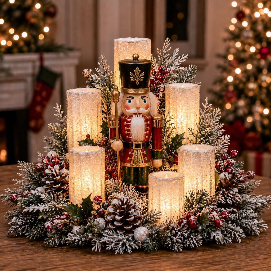 Christmas Flameless LED Candles – 7 Festive Holiday Centerpiece Styles