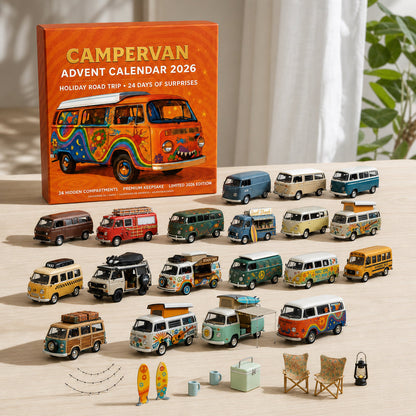2026 Campervan Advent Calendar – 24 Vintage Road Trip Surprises