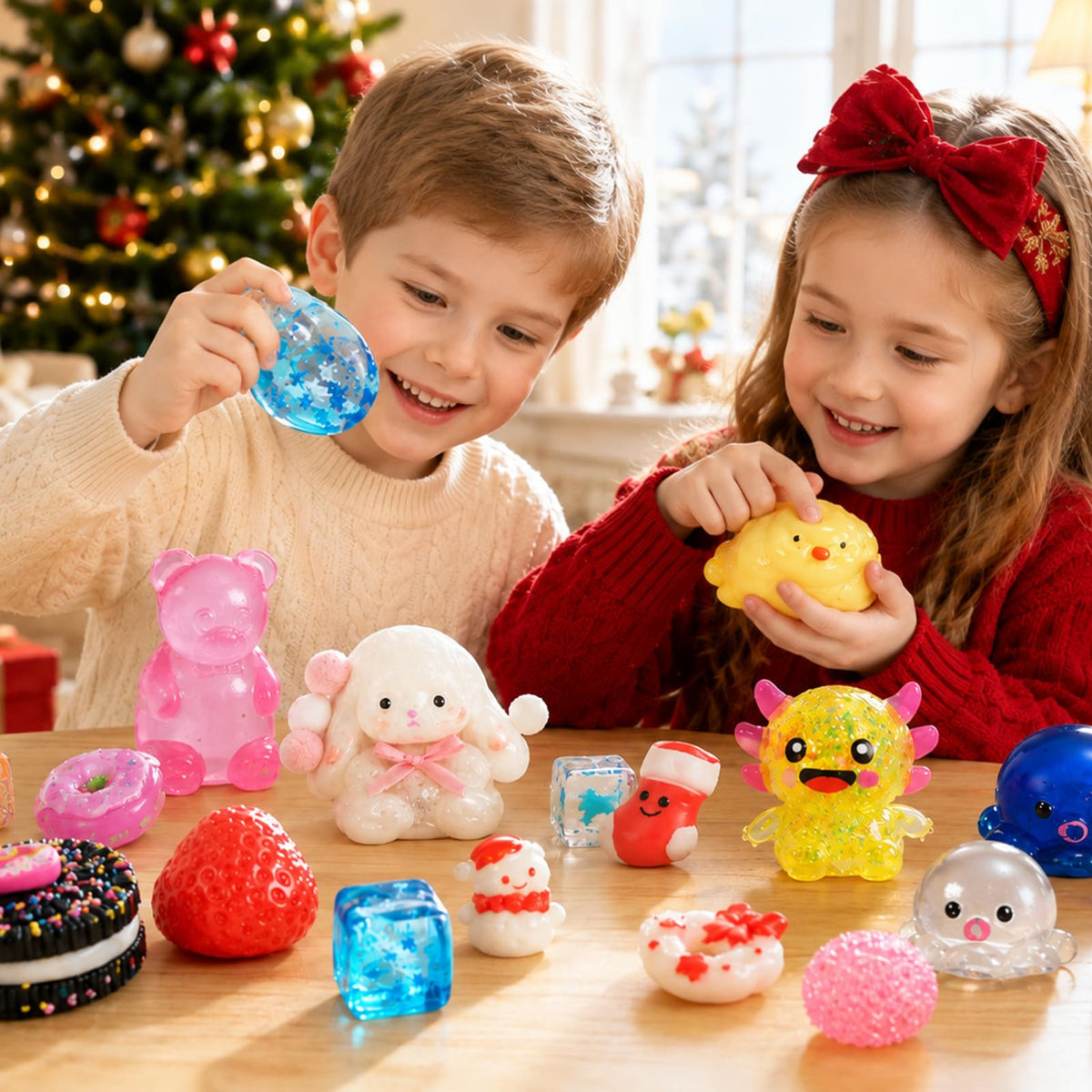 Advent Calendar 2026, 24-Day Countdown Calendar with Cute Squishy Toys