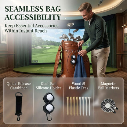 Golf Advent Calendar 2026, 24 Day Golf Accessories Christmas Countdown