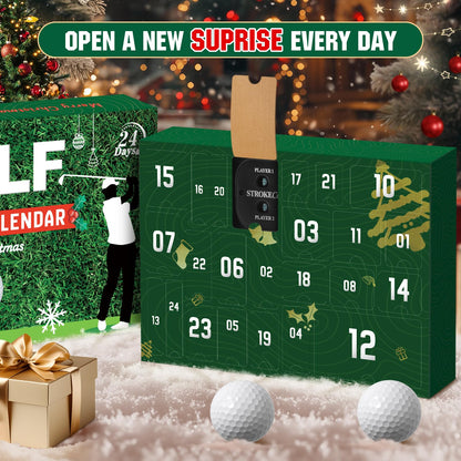 Golf Advent Calendar 2026 for Men, 24 Day Golf Christmas Countdown
