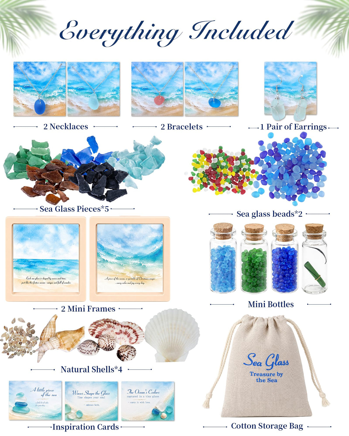 Sea Glass Advent Calendar 2026 for Women and Teen Girls